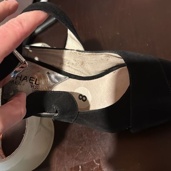 Michael Kors Black Heels Women's Size 8 - Picture 8 of 8